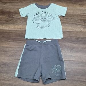 Star Wars Mandalorian Grogu Toddler Outfit SIZE: 2T